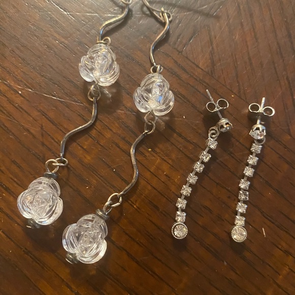 Vintage lot of earrings various styles - Picture 11 of 13